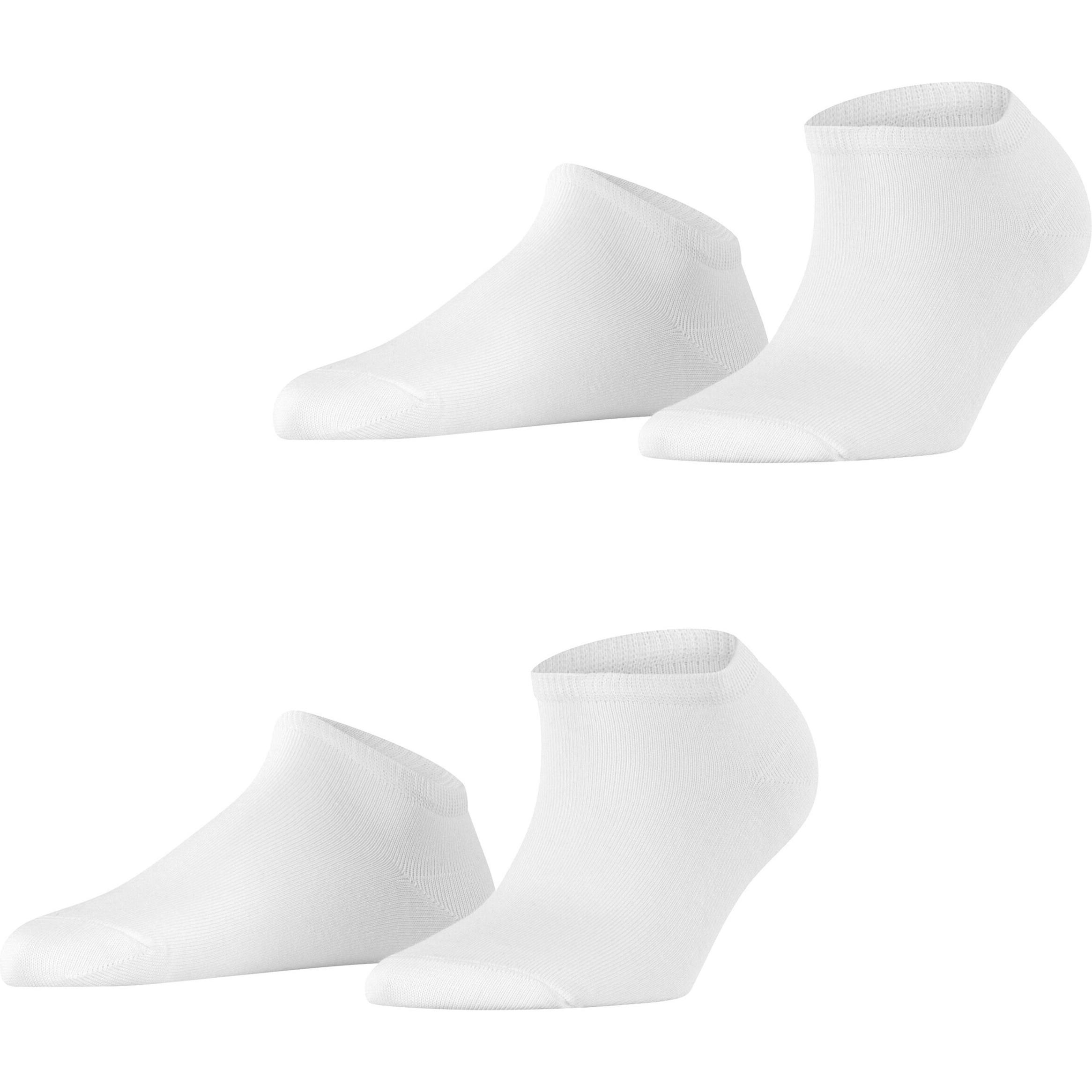 Esprit, Damen, Socken, Socken Casual Stretch - 481, Weiss, (2er Pack, 39 - 42)