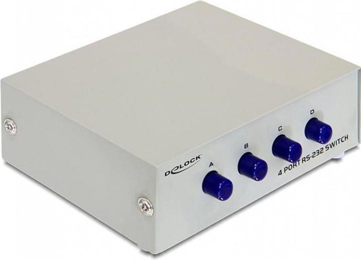 Produktbild Delock DB9 Switchbox 4Port manuell (4 Ports)