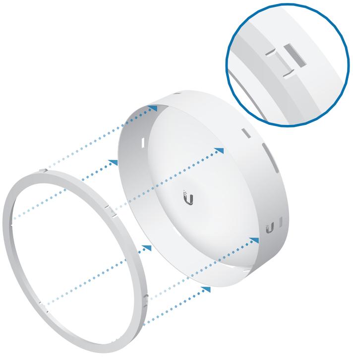 Actual product image Ubiquiti ISO-BEAM-16, Isolator Shield (Cover)