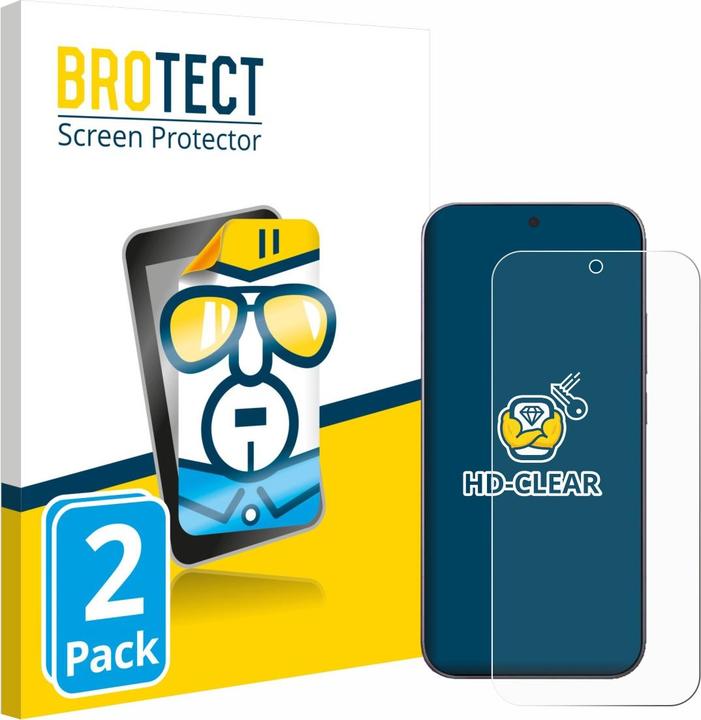 Actual product image BROTECT Screen Protector Clear (2 pcs., Apple iPhone 17 Pro Max)