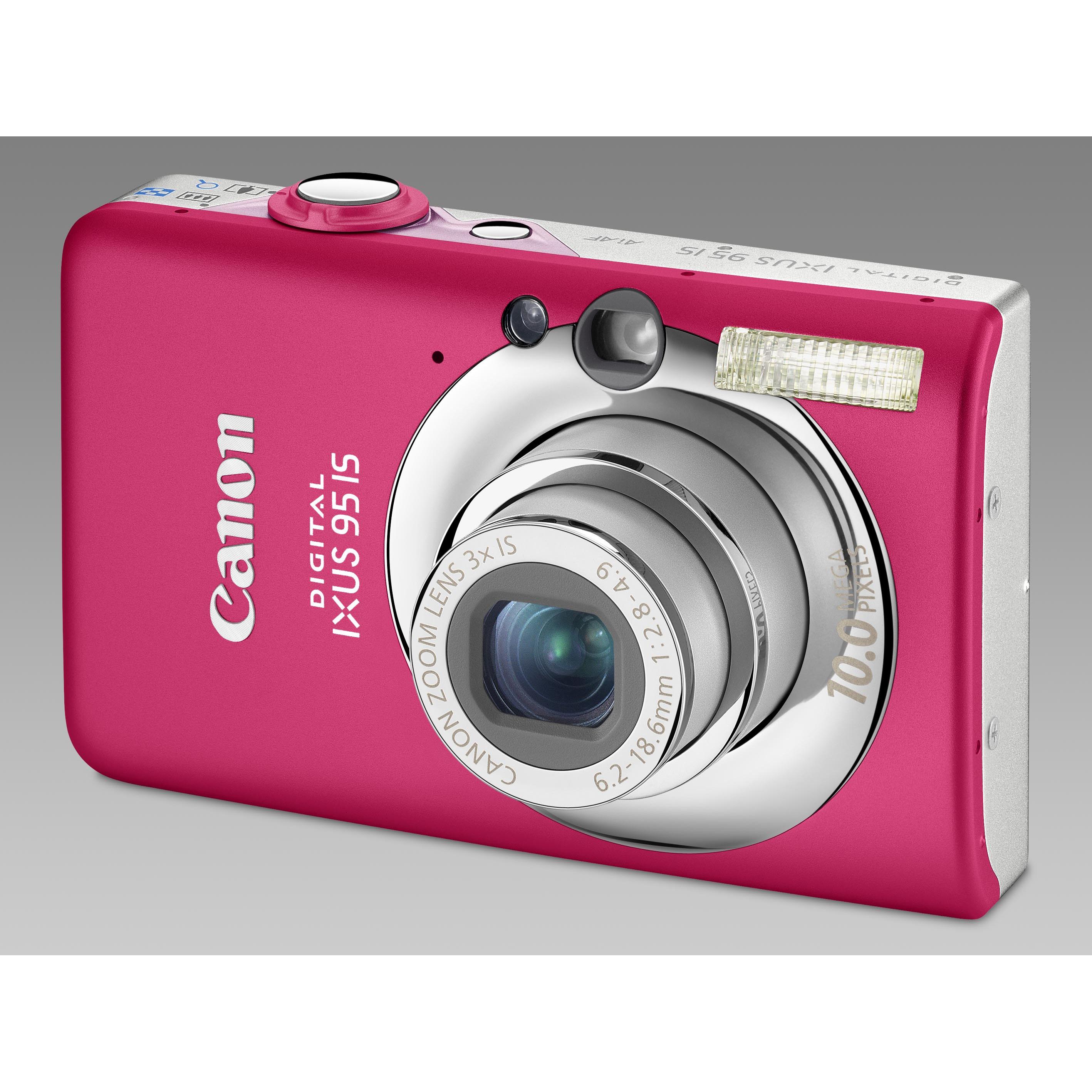 Canon Digital IXUS 95 IS, 10Mio Pixel, 3x Zoom, Pink - Digitec