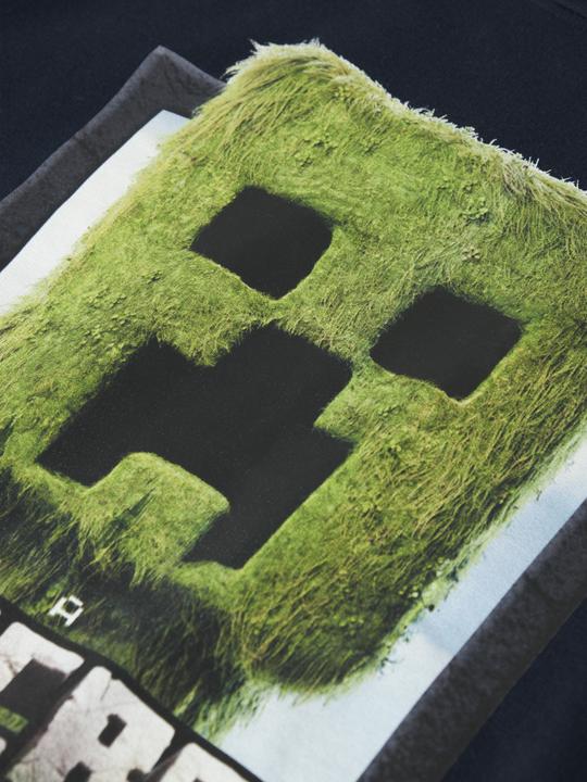 Produktbild Name it Nkmol Minecraft Nreg Swe Bru Lnoos Bfu (116)