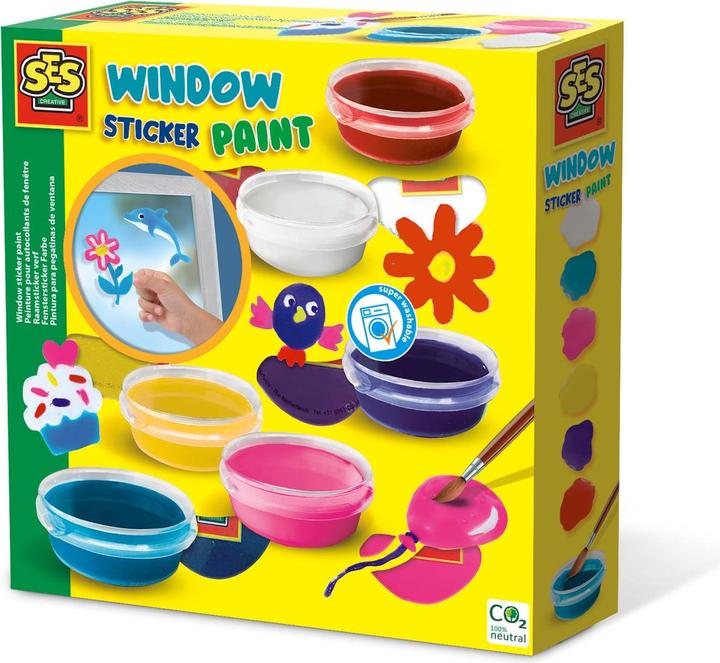 Ses Peinture pour autocollants de fenêtre