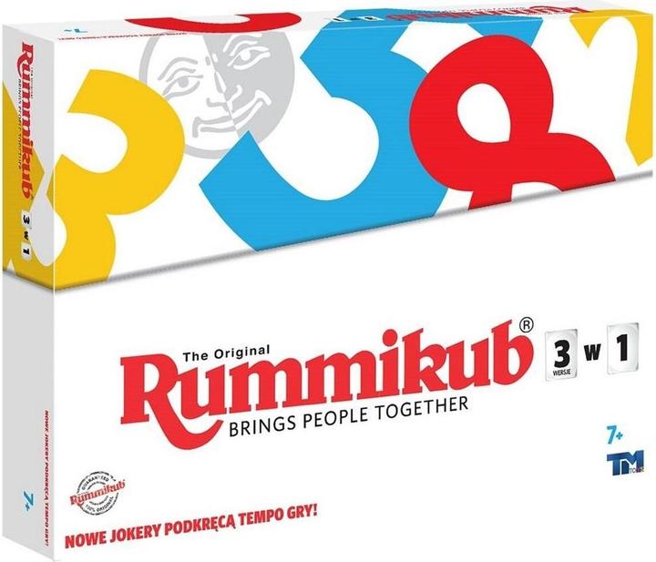 Productafbeelding No Name Rummikub 3in1 spel LEMADA 8613 (Pools)