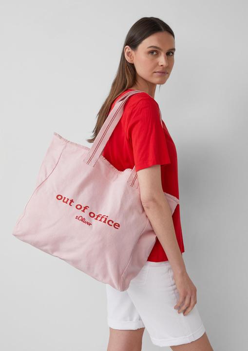 Image du produit S.Oliver Tasche Shopper aus Canvas mit Artwork