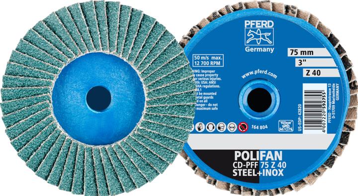 Image du produit Pferd Fächerschleifscheibe (40)