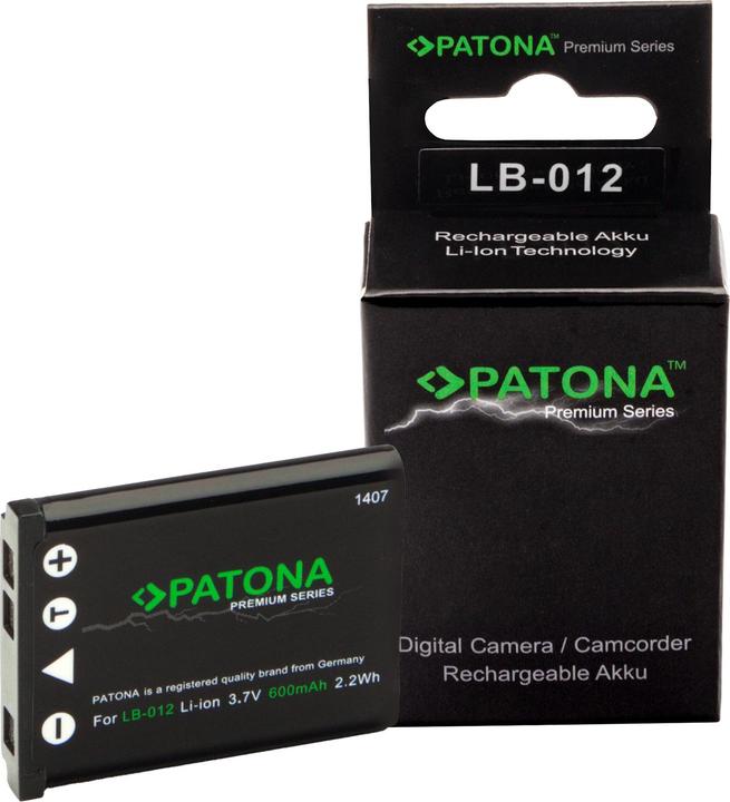 Produktbild Patona Premium Akku Kodak LB-012 (Kamera Akku Ladegerät)
