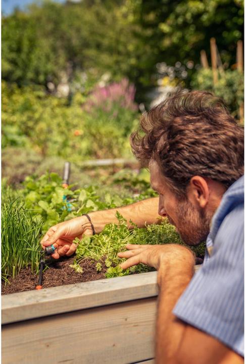 Productafbeelding Gardena Verstelbare rij druppelaar (5x) (Druppelirrigatie druppelaar)