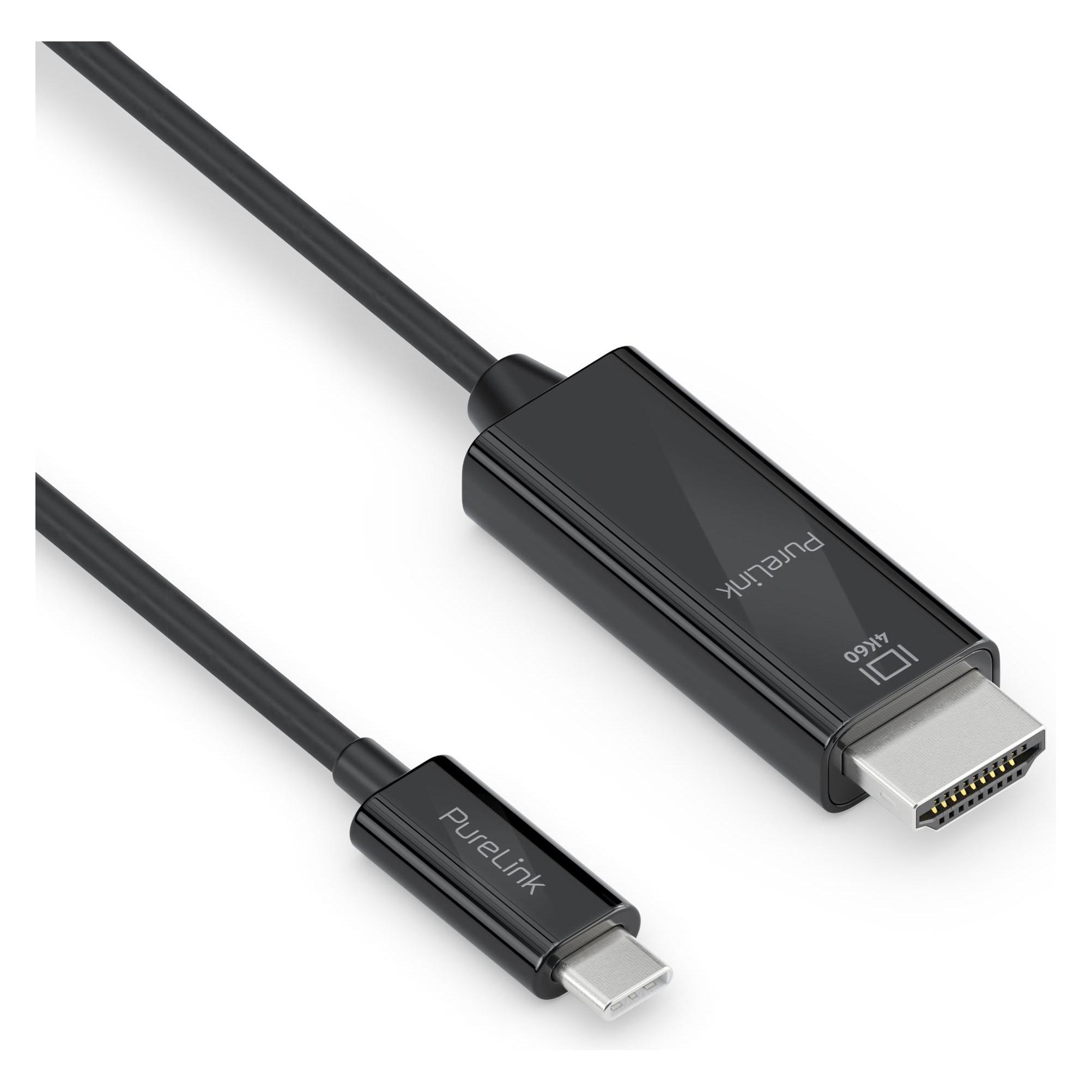 Purelink Cavo IS2201-020 Usb Type-C - Hdmi, 2 M, Nero (2 M), Cavo Video, Nero