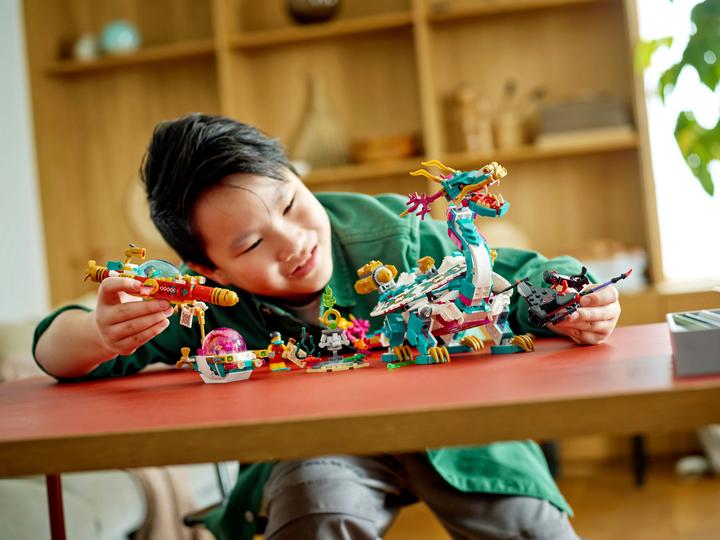 Actual product image LEGO Monkie Kid Dragon of the East (80037, LEGO Monkie Kid)