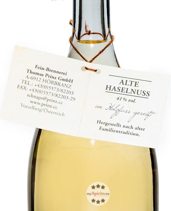 Actual product image Prinz Old hazelnut 0.5 litre 41 % vol.