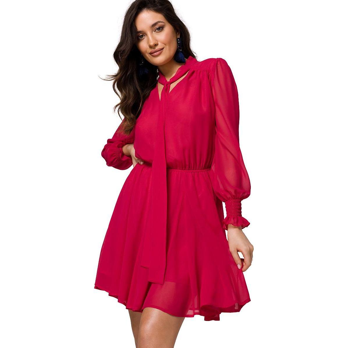 Makover, Damen, Kleider, Cocktail dress, Rosa, (XXL)