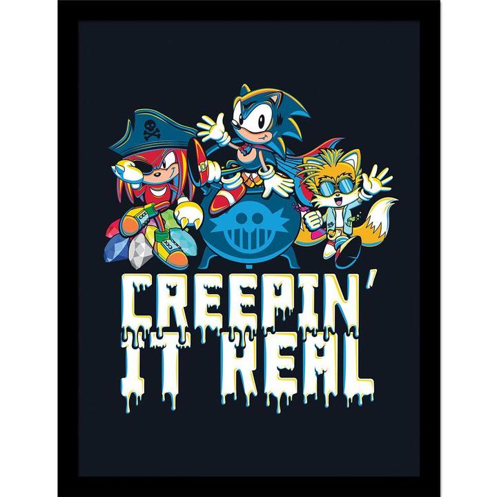 Produktbild Sonic The Hedgehog Gerahmtes Poster Creepin' It Real (40 x 30 cm)
