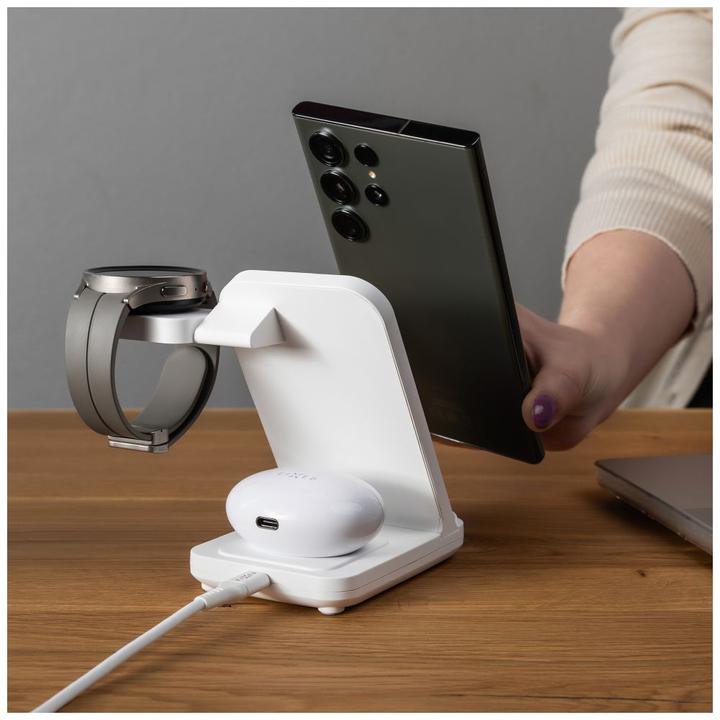 Image du produit Fixed Support fixe de station d'alimentation pour Samsung | FIXPOS-SA-WH