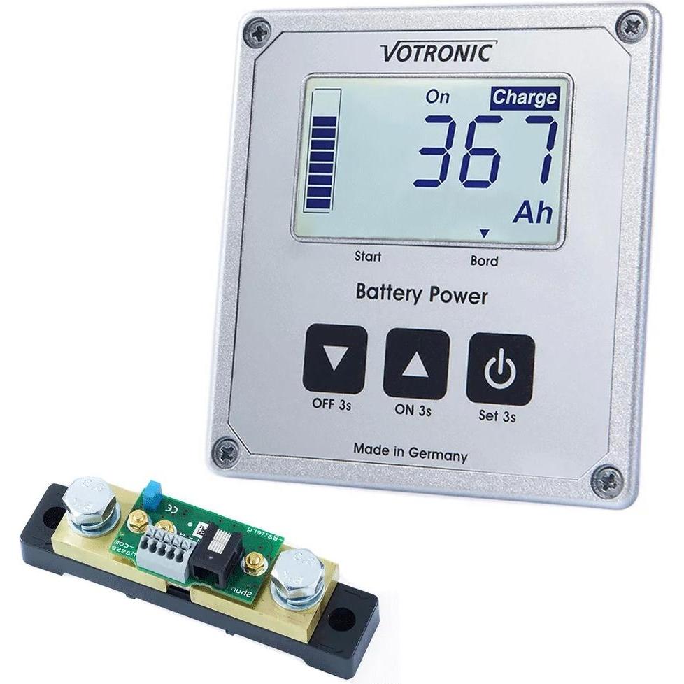 Votronic 1266 LCD Battery Computer 200 S Smart Shunt, Accessori pile + batterie