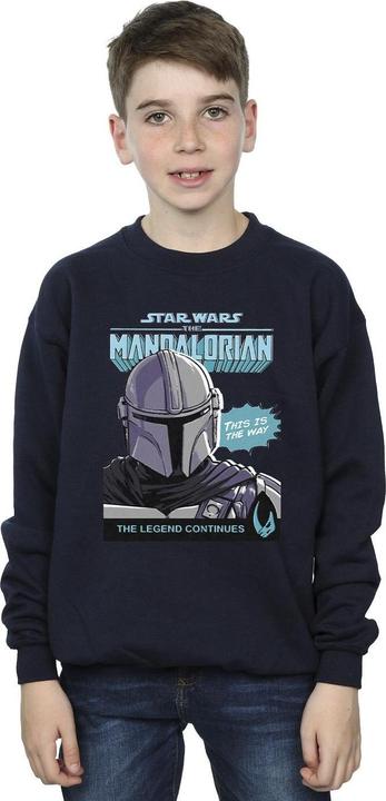 Produktbild Star Wars Mando Comic Cover Sweatshirt Jungen (128)
