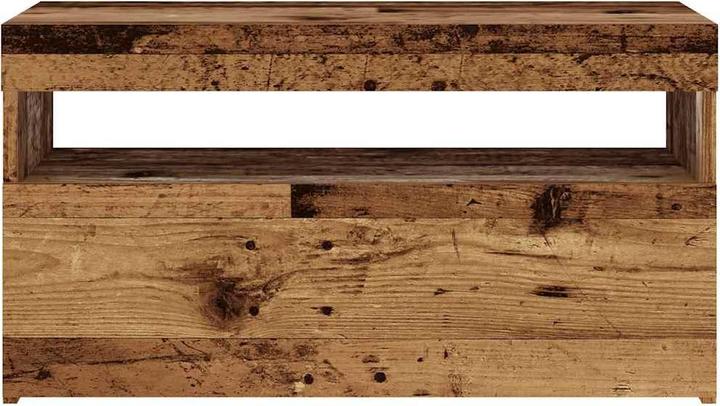 Image du produit vidaXL TV Schrank Lowboard Fernsehschrank Fernsehtisch mit LED Altholz-Optik (75 x 35 x 40 cm)