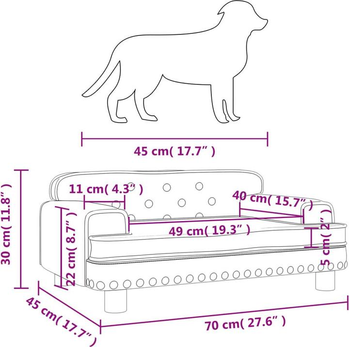 Produktbild VidaXL Maxence (Hund)