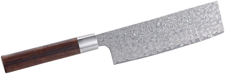Image du produit Tokio Kitchenware Couteau de cuisine damassé de marque, fabriqué à la main, avec lame de 17 cm (17 cm)