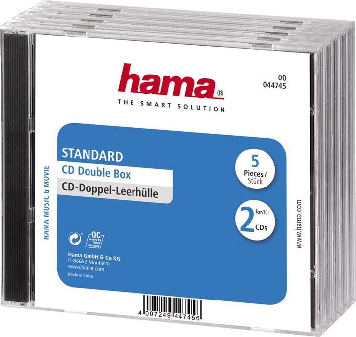 Hama CD double pochettes vides