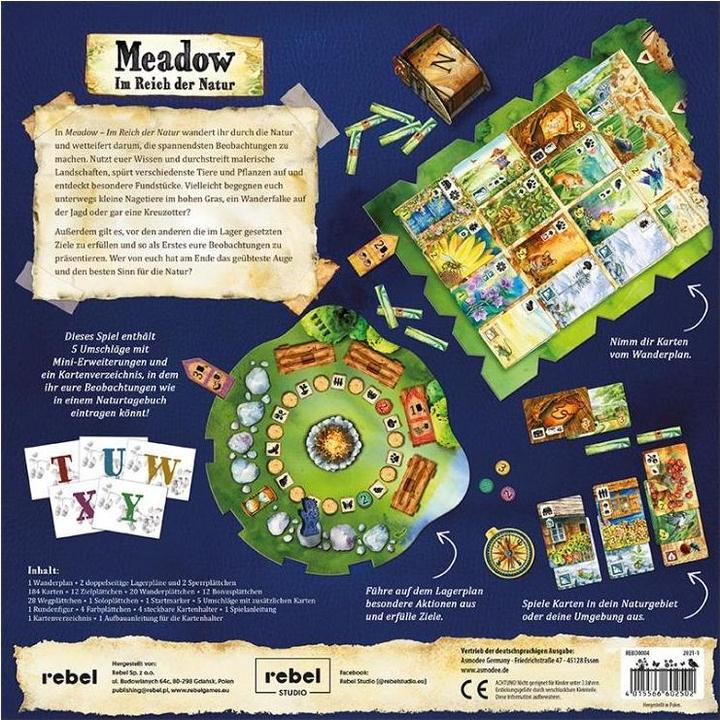 Produktbild Asmodée Meadow: Im Reich der Natur (Deutsch)