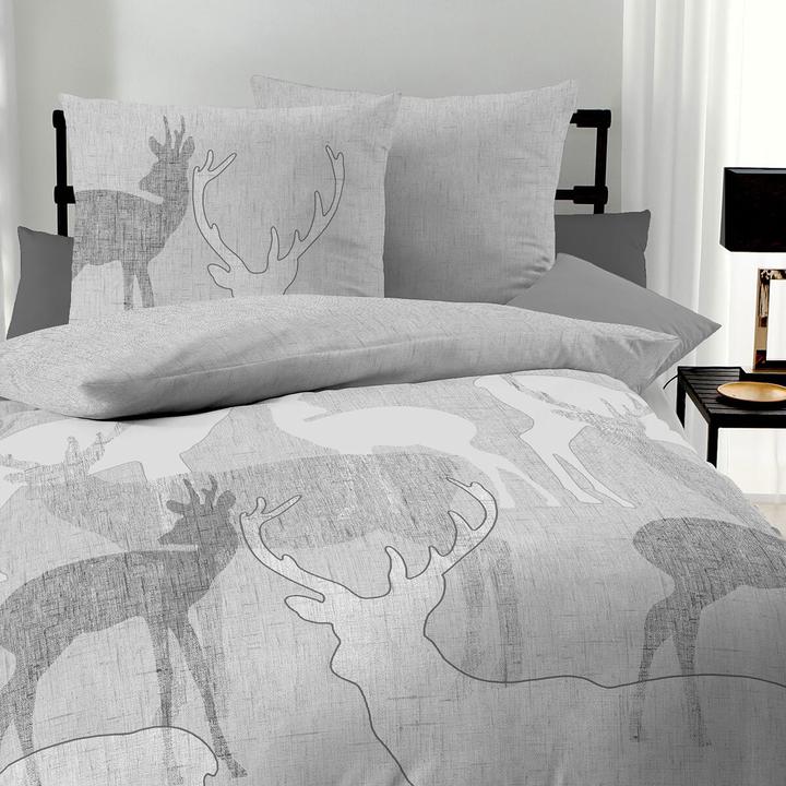 Immagine prodotto Traumschlaf Cervo (Set di biancheria da letto, 155x220 cm + 80x80 cm)