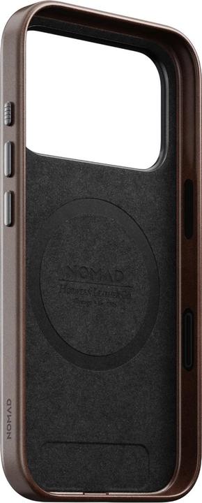 Actual product image Nomad Traditionelle Lederhülle - Lederhülle für iPhone Pro, Horween-Leder (Apple iPhone 17 Pro)