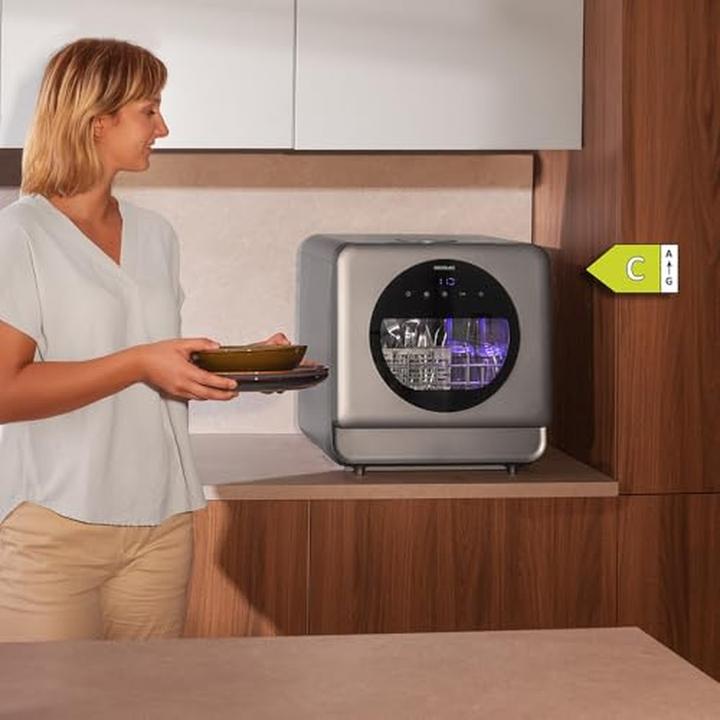 Produktbild Cecotec Lave-vaisselle de table compact 3 couverts, 6 programmes, écran tactile, classe énergétique C