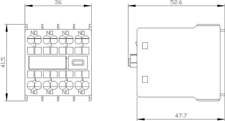 Image du produit Siemens Contacts auxiliaires pour contacteur
