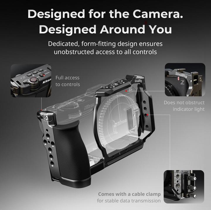 Produktbild SmallRig 5904 HawkLock Quick Release Cage for Nikon ZR (Cage)