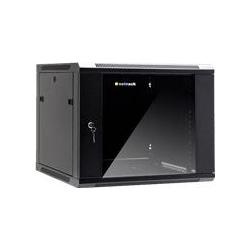 Netrack 019-090-66-022 wall/hang (10.86 HE, 19 Zoll Rack), Serverschrank, Schwarz