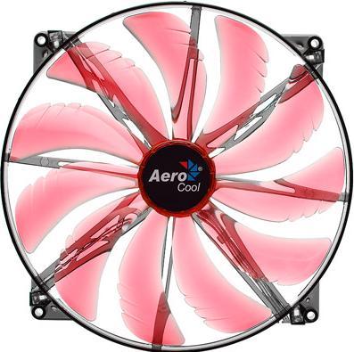 Produktbild AeroCool Silent Master 200 Red LED (200 mm)