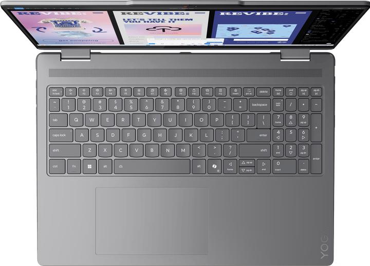 Image du produit Lenovo Yoga 7 2-en-1 (16", Intel Core Ultra 7 258V, 32 Go, 1000 Go, CH)