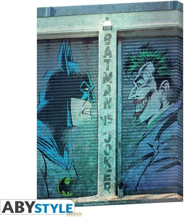 Produktbild ABYstyle DC COMICS - Canvas - Batman Vs Joker 30x40 x2 (30 x 2 cm)