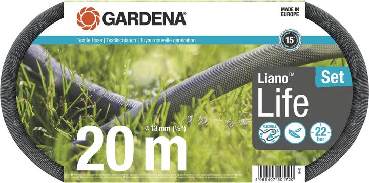 Produktbild Gardena Liano Life 1/2 Set (20 m, 13 mm)