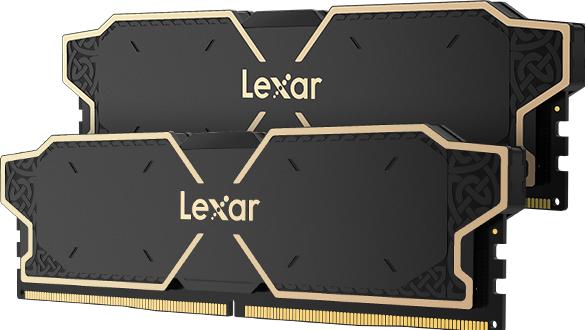 Actual product image Lexar DDR5-6000 DIMM 2x8GB THOR Gaming (2 x 8GB, 6000 MHz, DDR5 RAM, DIMM)