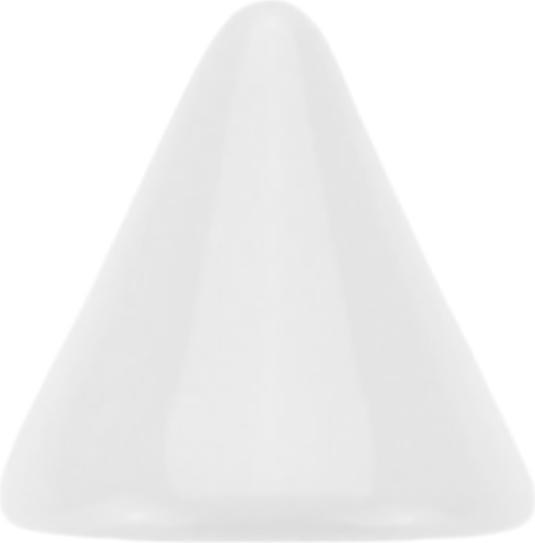 Immagine prodotto Star Piercing Micro Cono Bianco Puro (senza ottone, Acciaio chirurgico 316L)