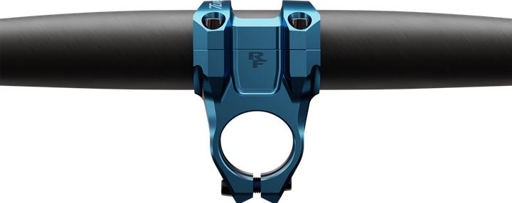 Actual product image Race Face Turbine Stem, 35.0mm, 32mm, 0°, turquoise (32 mm, 35 mm)