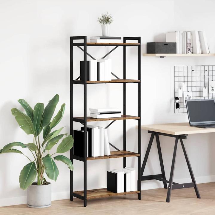Actual product image vidaXL Bücherregal (30 x 30 x 155 cm)