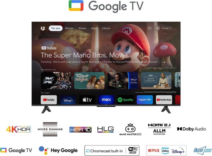 Actual product image TCL 43P655 (43", LED, 4K, 2023)