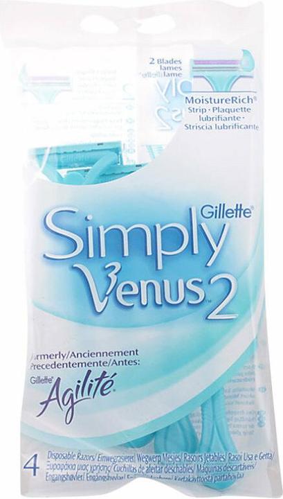 Actual product image Gillette VENUS 2 SIMPLY maquinilla desechable 4 uds