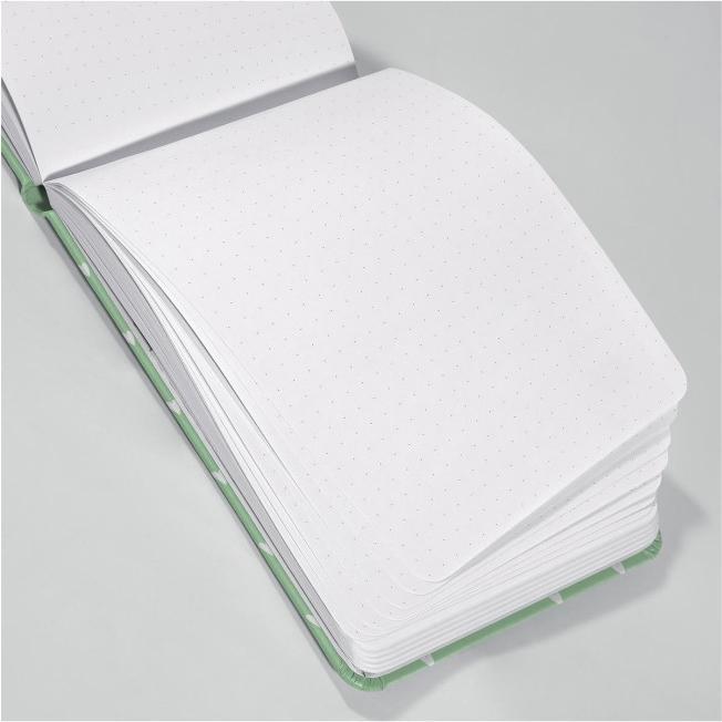 Image du produit Jolie Bloc-notes A6+ dotted, mint (A6+, Pointillés, Couverture rigide)