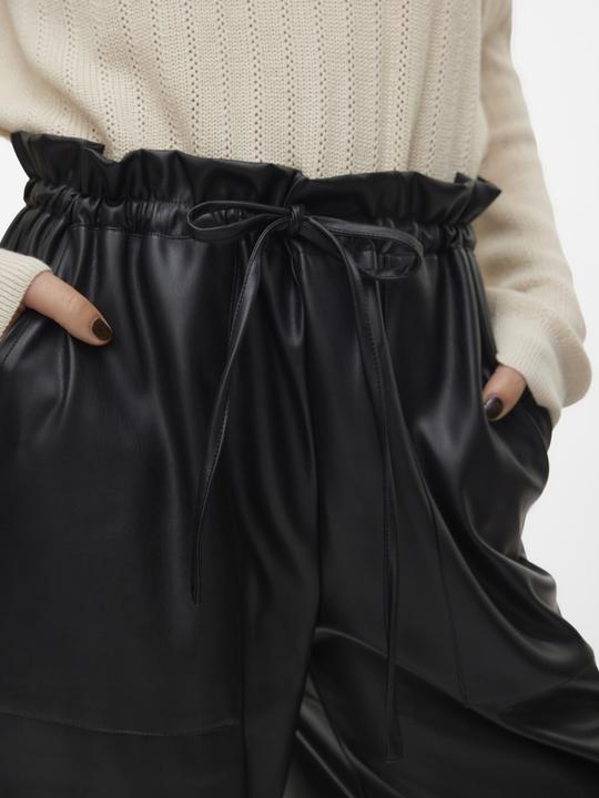 Image du produit Vero Moda VMPAULINA Hohe Taille Hose Hose in Lederoptik (S)