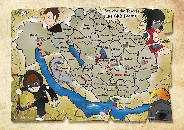 Actual product image Die GKB-Abenteuerkarte (German, Sven Baiker, 2023)