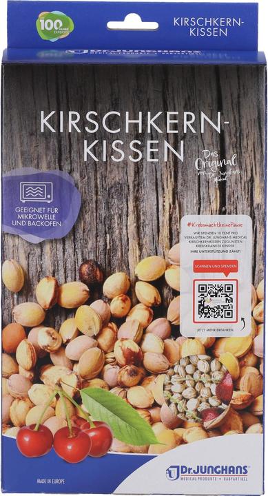 Produktbild Dr. Junghans Kirschkernkissen 20x30cm für Mikrowelle, 1 St (20 x 30 cm)