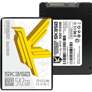 AITC Kingsman SSD 512GB - SK350 2,5" (SATA3, r:520 MB/s, w:450 MB/s) (512 GB, 2.5"), SSD