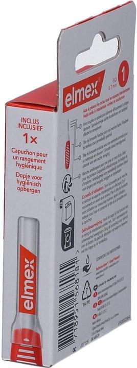 Actual product image Elmex Interdental Brushes (0.70 mm)