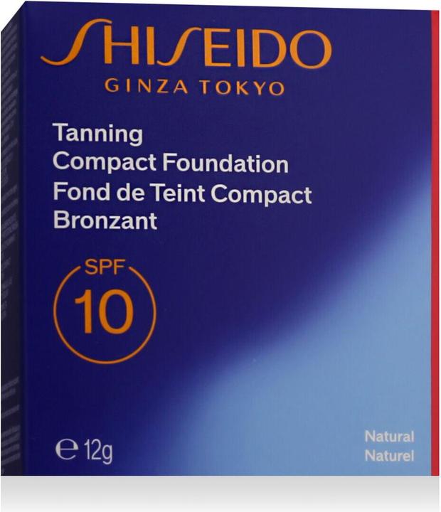 Produktbild Shiseido Sonnenmake-up Tanning Compact Foundation SPF 10 Natural / 12 g (Natural)