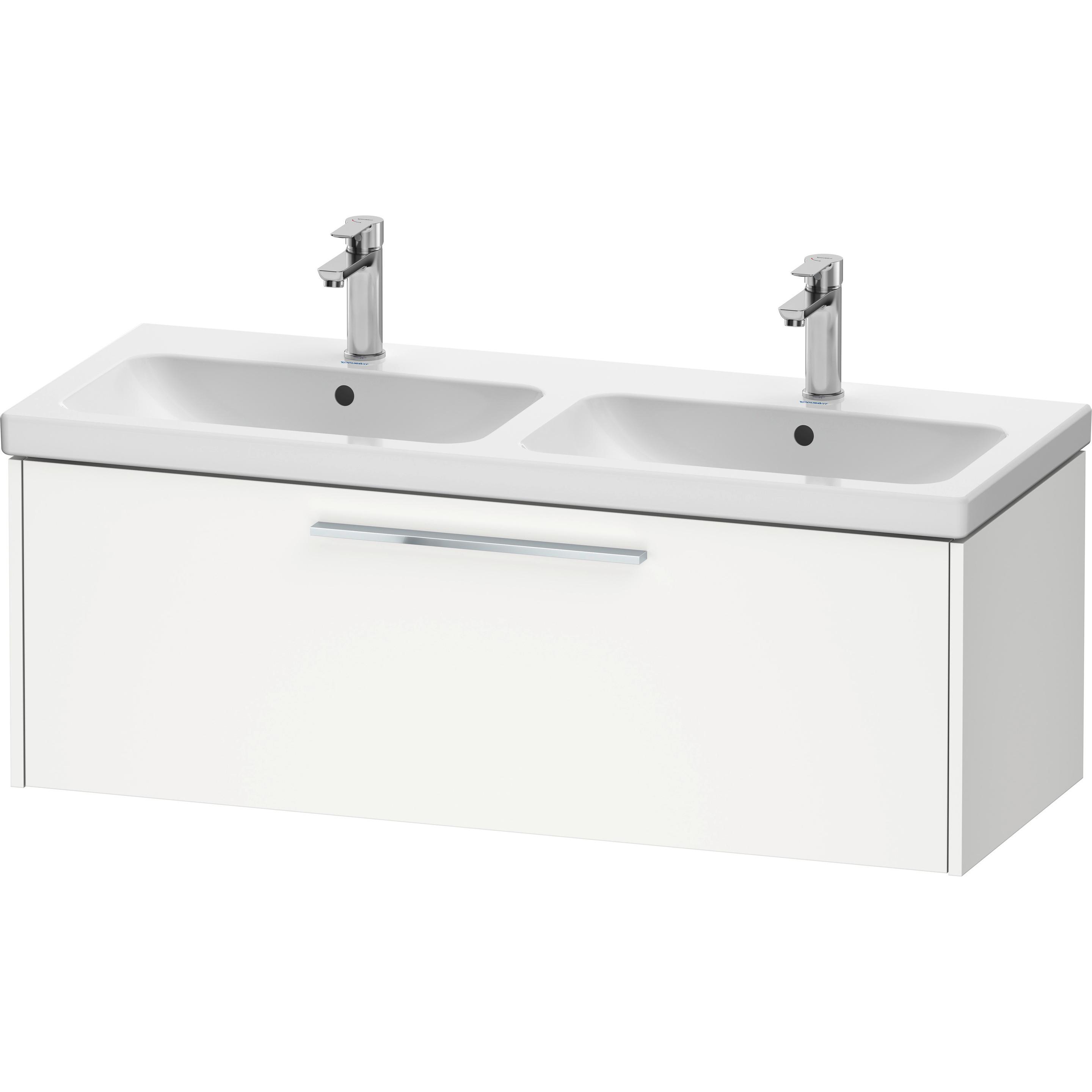 Duravit, Waschbeckenunterschrank, D-Code Waschtischunterbau, 1 Auszug, 1184x460mm, mit Griff
