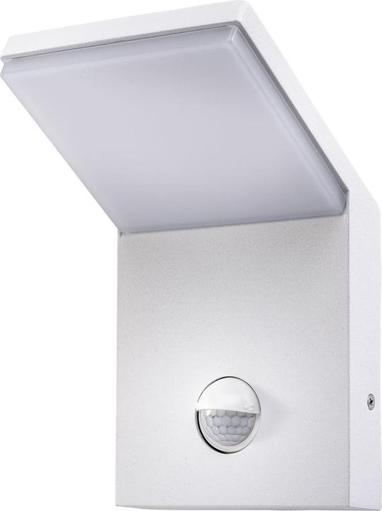 Actual product image Elbro LED wall light with motion detector 9W 3000K 600lm IP54 white (600 lm)